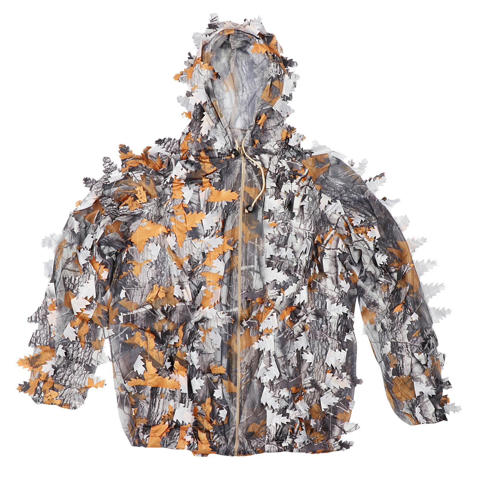 Outdoor Adventure Farm - 3D Yaprak Desenli Ghillie Takım Elbise