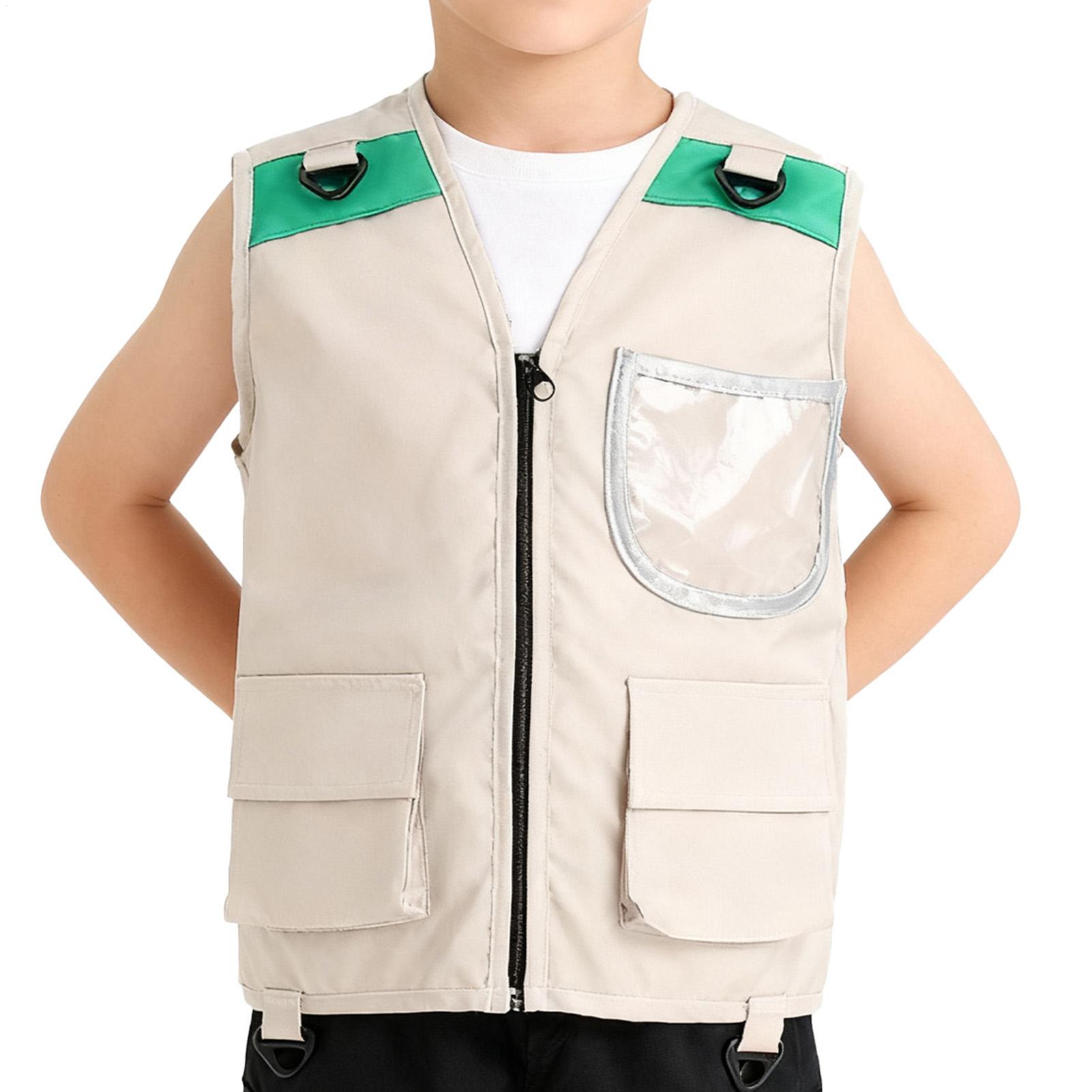 Outdoor Adventure For Kids - Çocuklar için Kaşif Yeleği Kostümü Safari