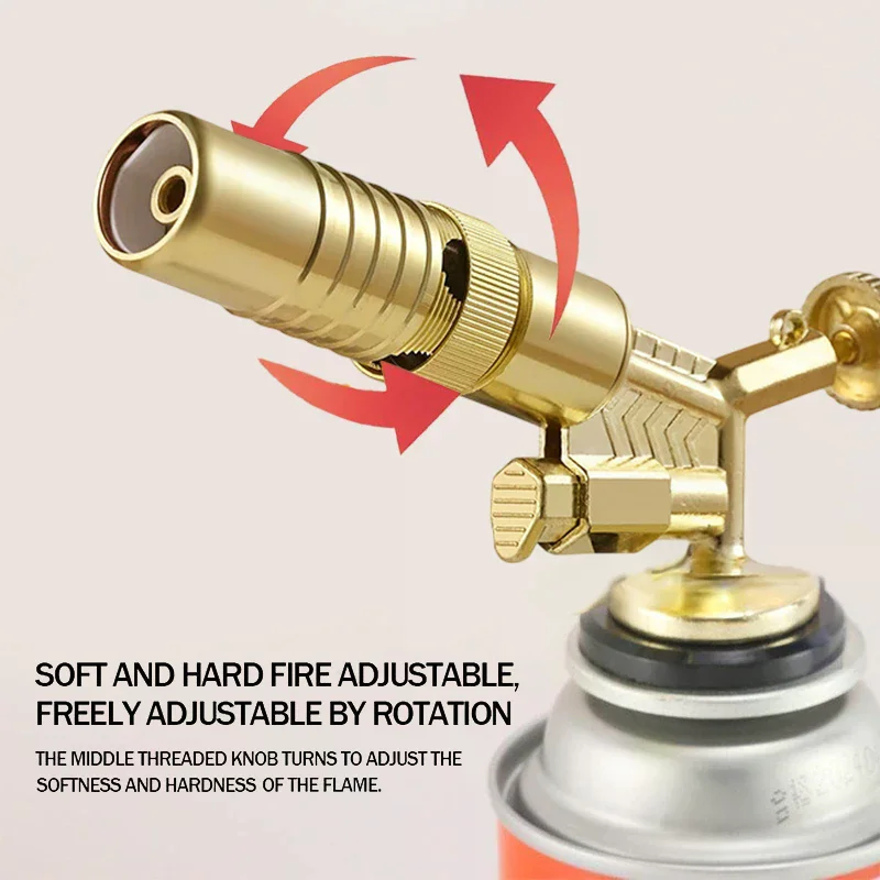 Fire Piston Starter - Taşınabilir Kaynak Gazı Meşalesi Alev Nozulu