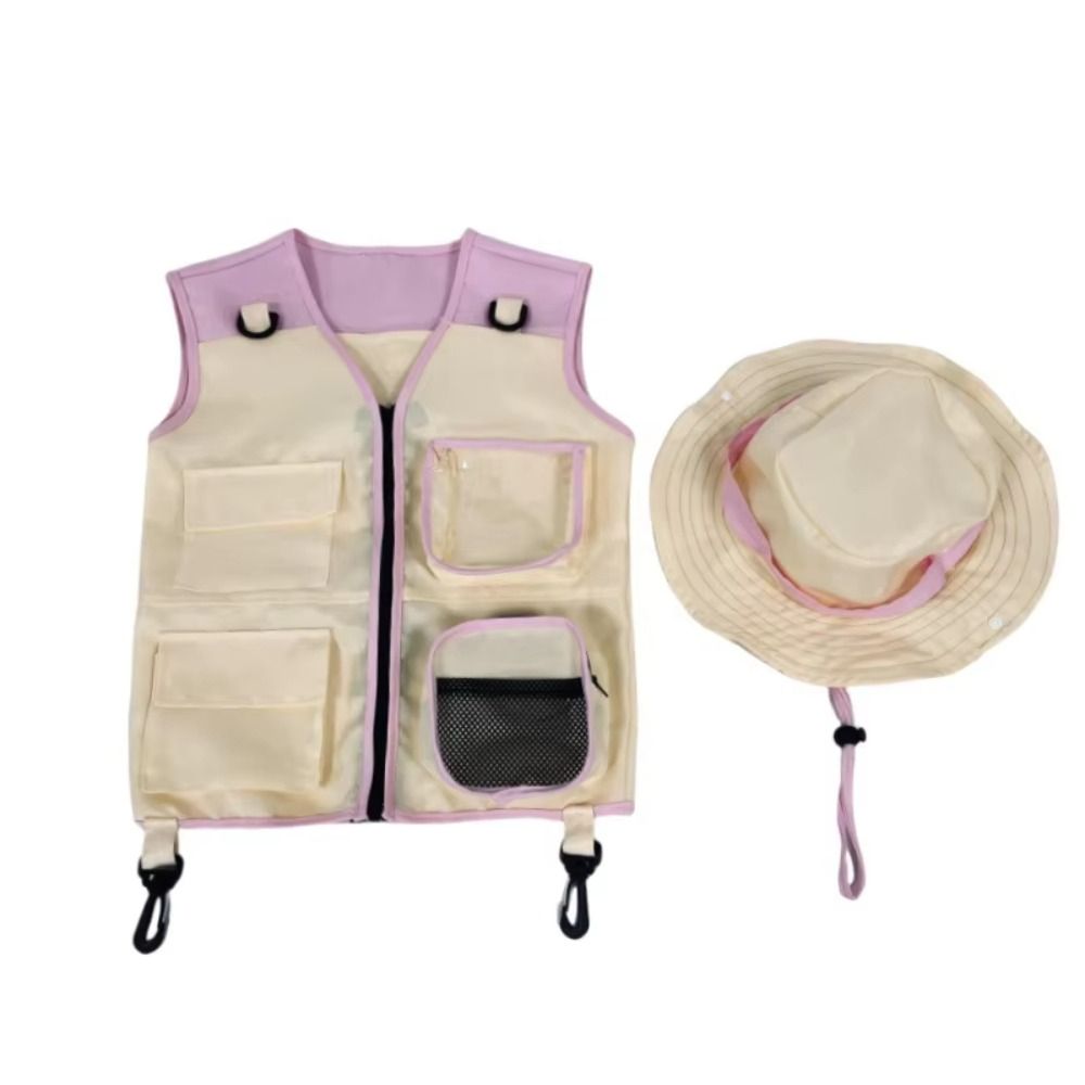 Outdoor Adventure Kit For Kids - Yazlık Giysiler Çocuk Kaşif Yeleği Şapka
