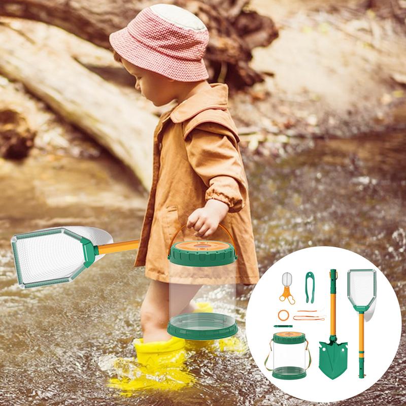 Outdoor Adventure Kit For Kids - Kelebek Yakalama Kiti Geri Çekilebilir Yaratık