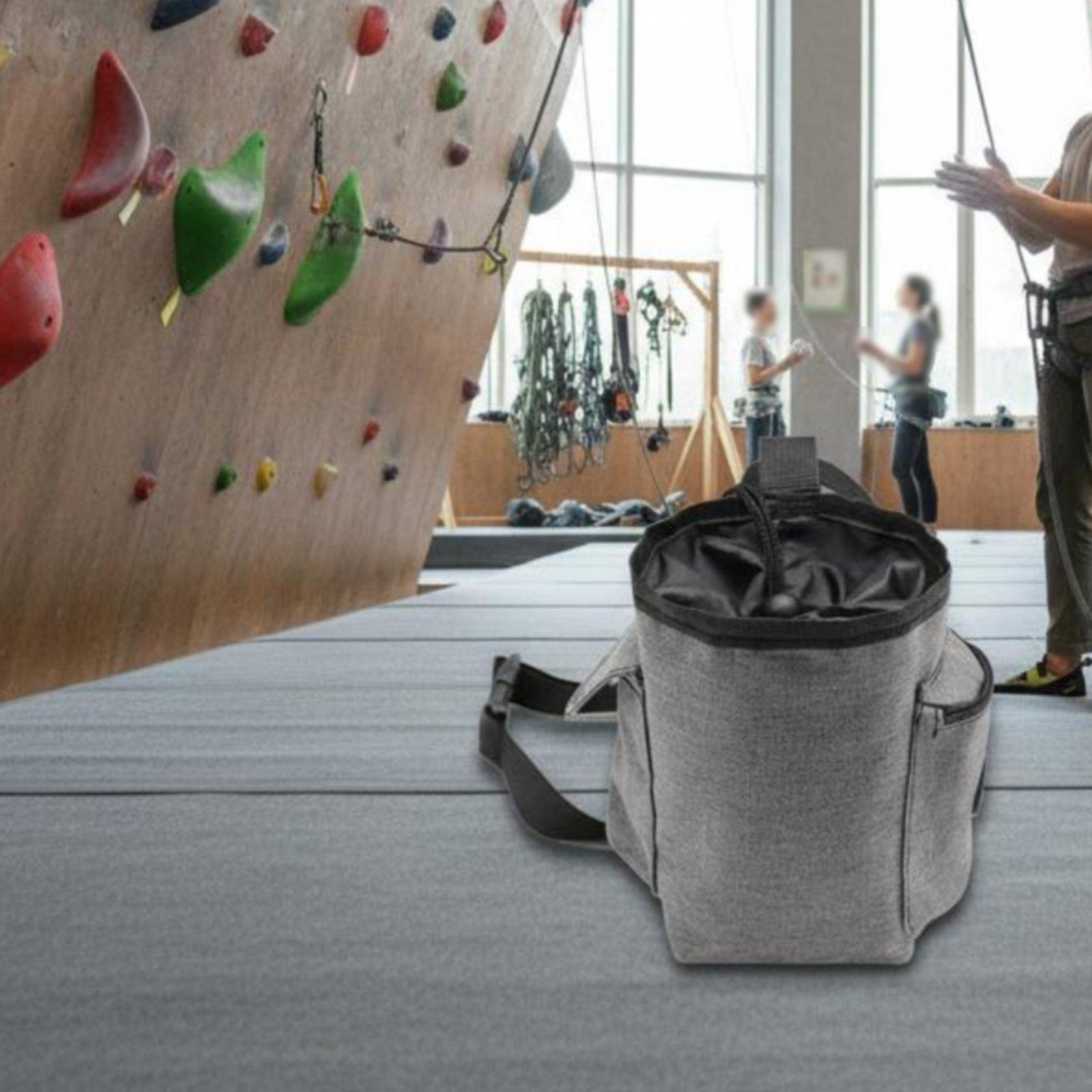 Chalk Bag Bouldering - Bouldering Tebeşir Torbası Ayarlanabilir Kemer Tırmanma