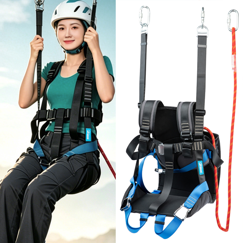 Outdoor Adventure Zipline - Açık Hava Yüksek İrtifa Zipline Güvenlik