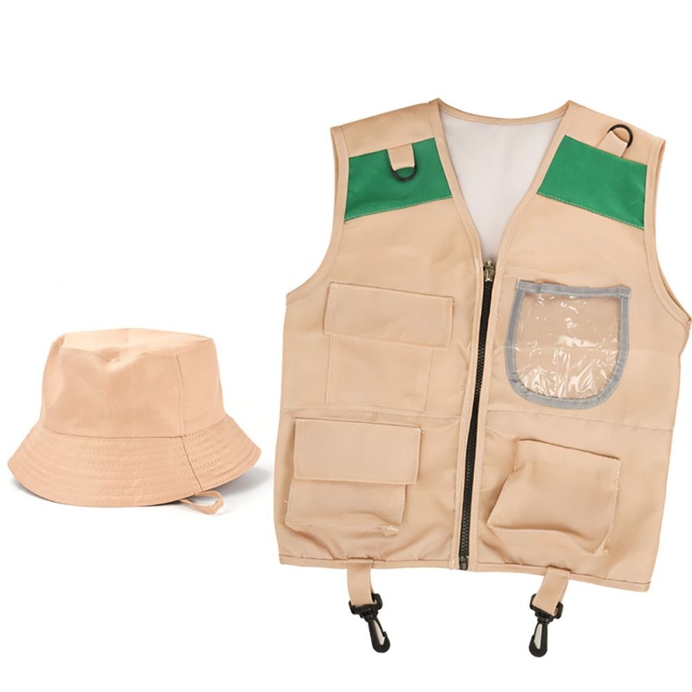 Çok Renkli Kaşif Şapkası Yelek - Outdoor Adventure Kit For Kids incelemesi ve fiyatı