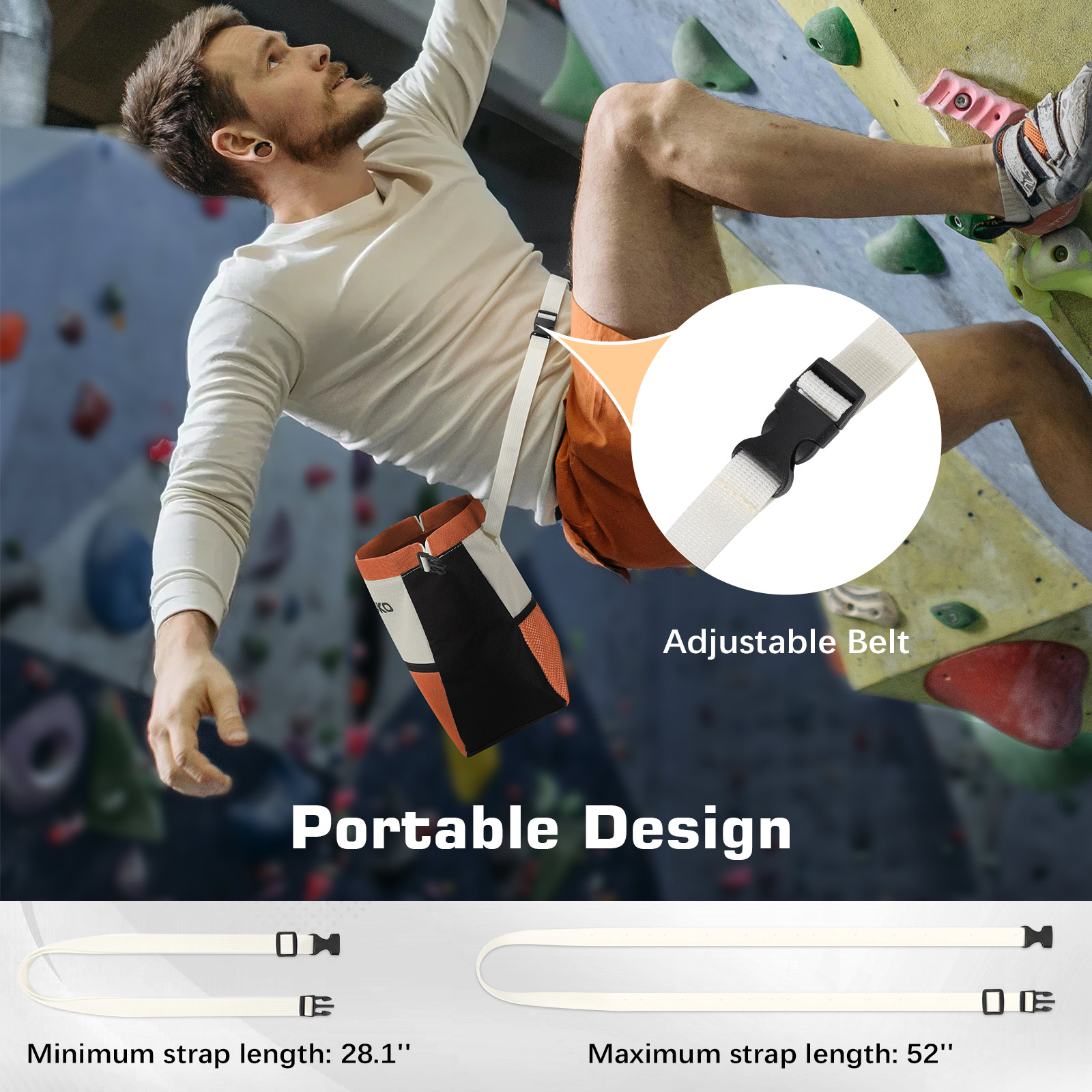 MoKo Tebeşir Çantası Kaya Tırm - Chalk Bag Bouldering incelemesi ve fiyatı