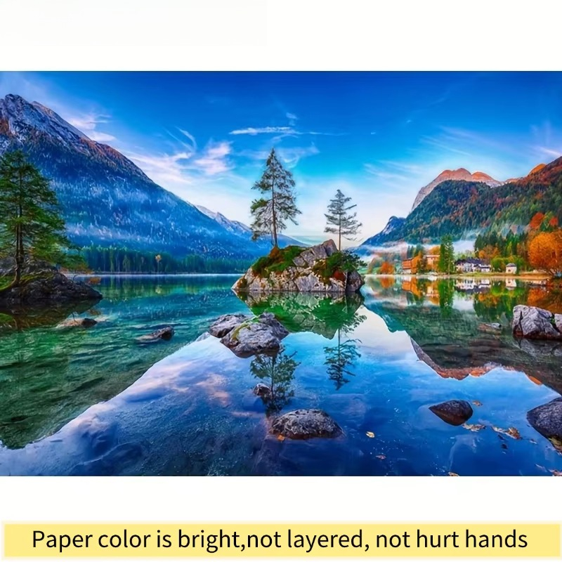 Hintersee Gölü Yansıması Yapbo - Outdoor Adventure Series incelemesi ve fiyatı