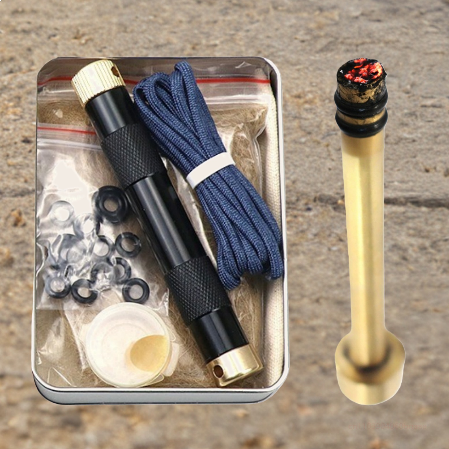 Yeni Açık Hava Pistonlu Ateş B - Fire Piston Starter incelemesi ve fiyatı