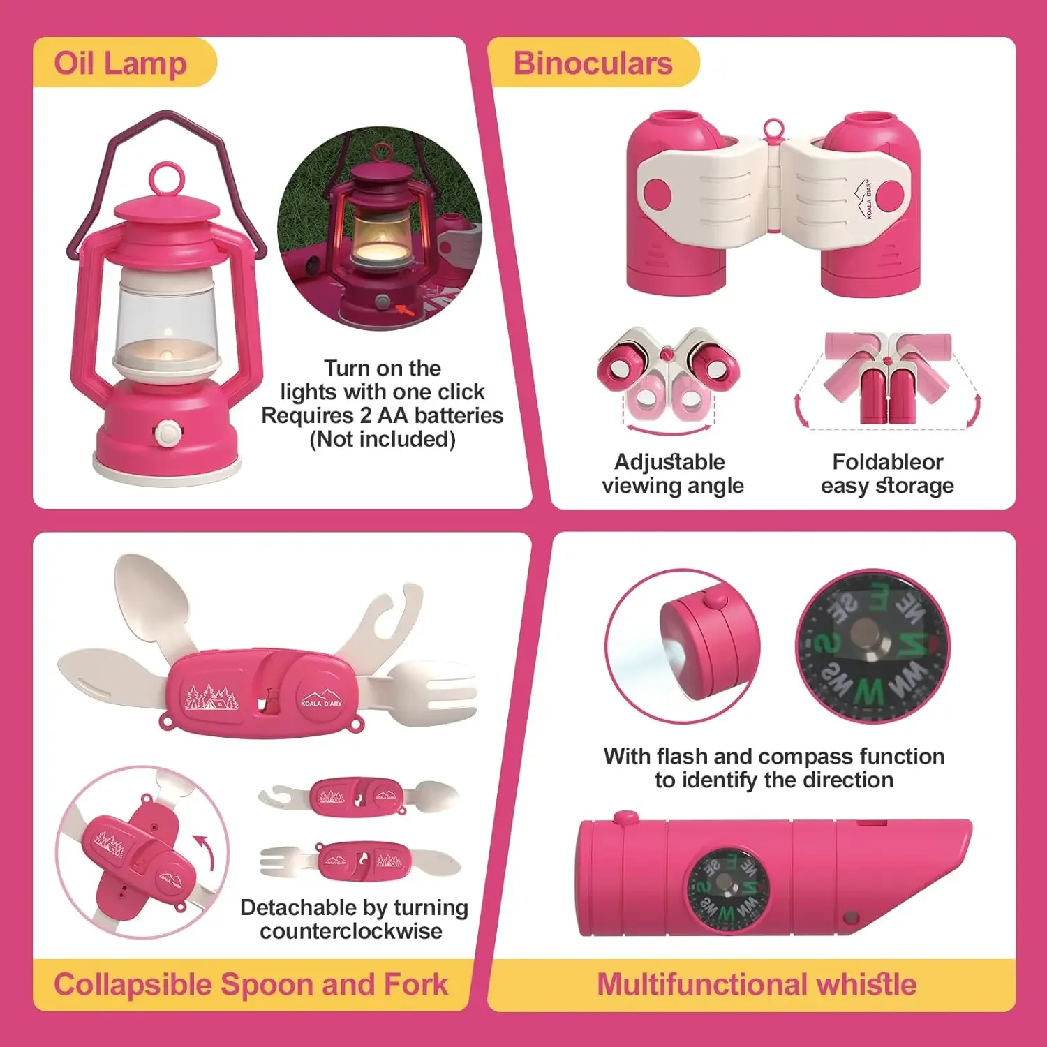 ‌ Çocuklar İçin Açık Hava Doğa - Outdoor Adventure Kit For Kids incelemesi ve fiyatı