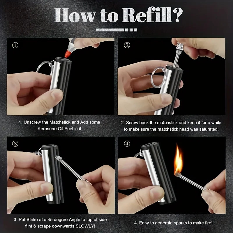 Piston Tipi Hayatta Kalma Ateş - Fire Piston Starter incelemesi ve fiyatı
