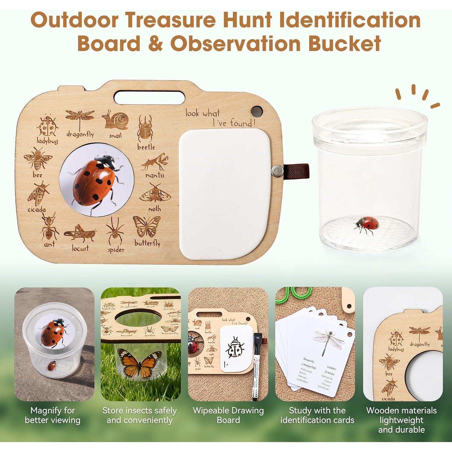 Çocuklar için Böcek Yakalama S - Outdoor Adventure Kit For Kids incelemesi ve fiyatı