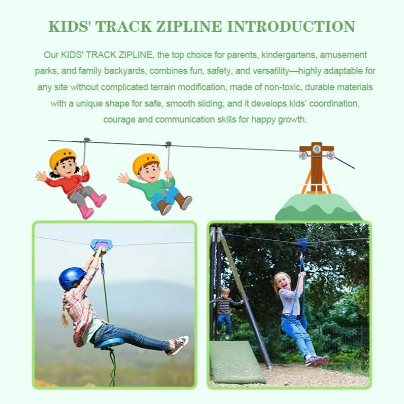 Açık Hava Zipline Oyun Seti, A - Outdoor Adventure Zipline incelemesi ve fiyatı