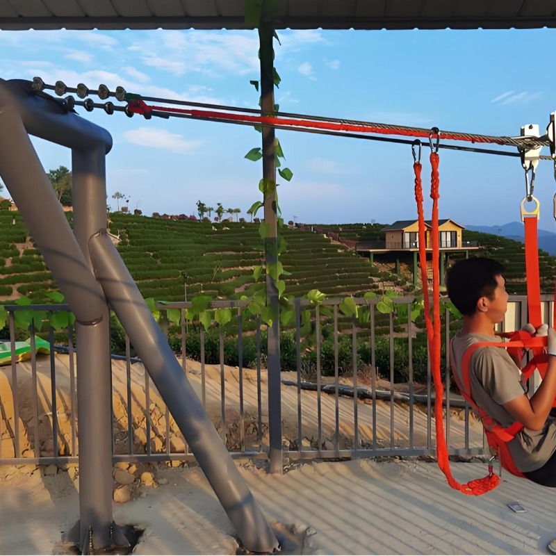 Yüksek irtifa zipline ekipmanı - Outdoor Adventure Zipline incelemesi ve fiyatı