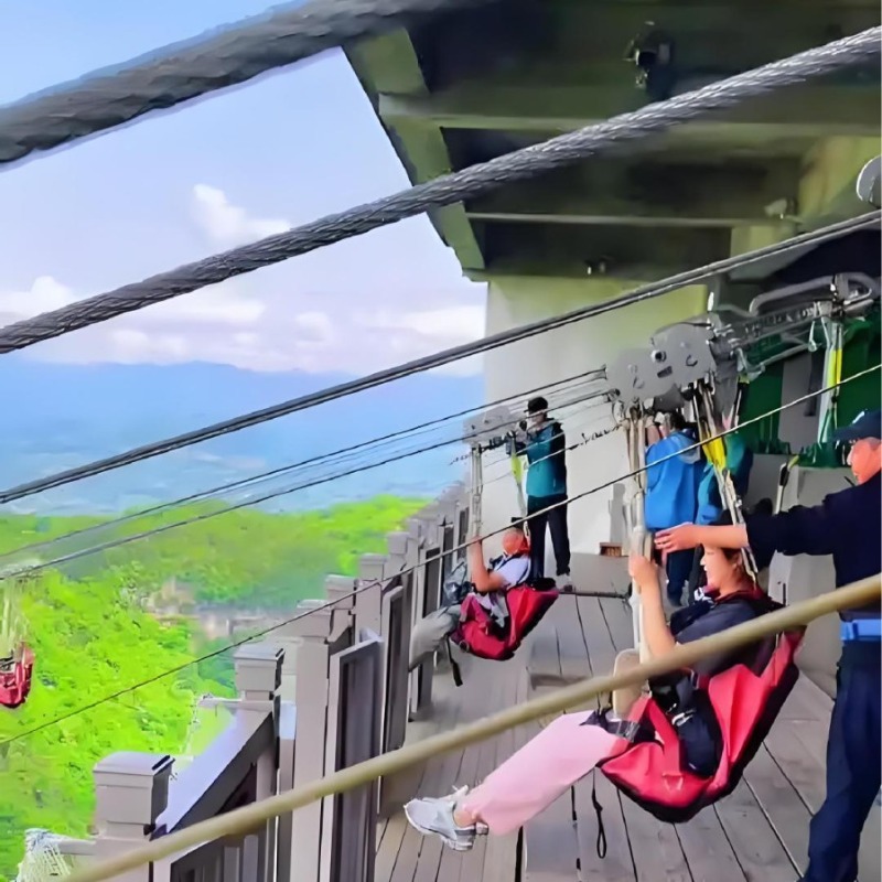Yüksek irtifa zipline ekipmanı - Outdoor Adventure Zipline incelemesi ve fiyatı